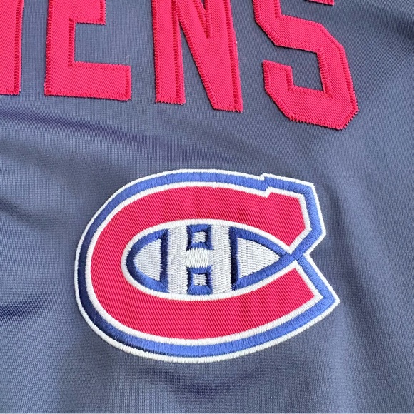 Montreal Canadiens NHL team classic full-zip Men’s Navy Jacket Size Small - Picture 6 of 6